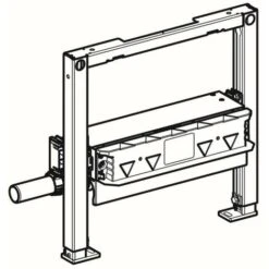 Geberit Duofix - Modulo Di Installazione Per Doccia, 50 Cm, Scarico A Parete 111.593.00.1 -Stile Bagno 23523221 3