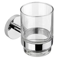 Porta Bicchiere Da Muro Serie Nexo - Fissaggio Incollo O Viti