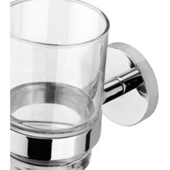 Porta Bicchiere Da Muro Serie Nexo - Fissaggio Incollo O Viti -Stile Bagno 23813486 3