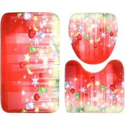 Set Di Tappetini Per Tende Da Doccia All'uncinetto