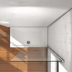 Walk In 200cm Parete Doccia In Cristallo Da 8mm Temperato Trasparente Anticalcare Larga 50cm -Stile Bagno 24304149 3