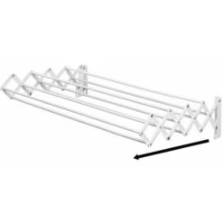 STENDIBIANCHERIA ESTENSIBILE DA APPLICARE A PARETE CM 100-120 DA STENDERE 35222 CM 100 (35222) -Stile Bagno 25109797 4