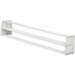 STENDIBIANCHERIA ESTENSIBILE DA APPLICARE A PARETE CM 100-120 DA STENDERE 35222 CM 100 (35222) -Stile Bagno 25109797 5