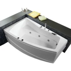 Vasca A Incasso In Acrilico 170x100x55 Cm - Greta Vin