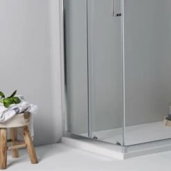 BOX DOCCIA ELITE ANGOLARE 70x90 CM SCORREVOLE TRASPARENTE -Stile Bagno 25793078 5