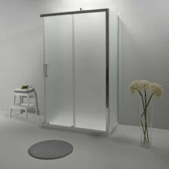 BOX DOCCIA ELITE TRE LATI 70x90x70 CM SCORREVOLE OPACO -Stile Bagno 25793192 4