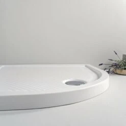 PIATTO DOCCIA AZZURRA FERDY 90x90 CM SEMICIRCOLARE BIANCO -Stile Bagno 25793493 3