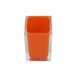 PORTASPAZZOLINI GEDY RAINBOW ARANCIO D'APPOGGIO -Stile Bagno 25793834 3