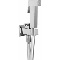 Kit Doccia Igenica Per Puliza WC Modello Quadro Tecom KITIDROS Cromo