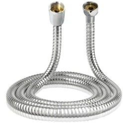 Tubo Flessibile Doccia 1,5 M Metallo Cromato Attacco Universale Bagno -Stile Bagno 26304654 3