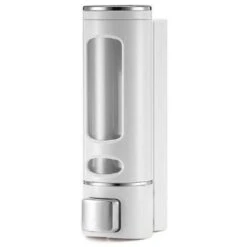 Trade Shop - Dispenser Erogatore Porta Sapone Manuale Dosatore Professionale A Muro 400ml