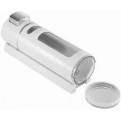 Trade Shop - Dispenser Erogatore Porta Sapone Manuale Dosatore Professionale A Muro 400ml -Stile Bagno 26938130 5