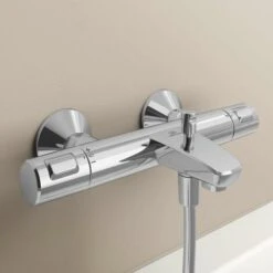Ideal Standard CeraTherm - Miscelatore Termostatico Per Vasca Da Bagno, Cromo A7206AA -Stile Bagno 27203559 3