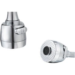 Rompigetto Lavello Cucina Doccetta Flessibile Rubinetto Areatore Cromato DG0-135 -Stile Bagno 27434255 4