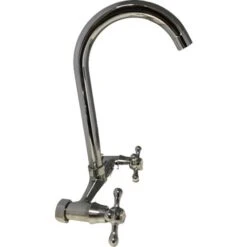 Rubinetto A Parete Con Canna Ad Ombrello Vintage -Stile Bagno 27434977 5