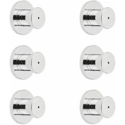 Hudson Reed Como Kit Doccia Con 6 X Nebulizzatori - Ottone Solido Cromato - Ø50 X 42mm