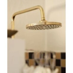 Set Doccia Miscelatore Oro Con Funzione Pioggia Glamour Moderno Gurara -Stile Bagno 27820036 5