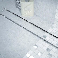 Piastrella Di Griglia Lineare 58 X 5 Cm Per Ricevitore Pronto Per Affiancare -Stile Bagno 27996071 3