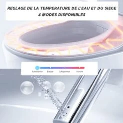 Servizi Igienici Giapponesi Con Opzioni Complete Per Il Lembo Pannello Lato Remoto Remote + Automatico WC 270B -Stile Bagno 28246199 3