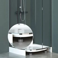 Wirquin 30719799 - Piedini Di Supporto Per Piatto Doccia, 4 Pz, Colore: Nero -Stile Bagno 28526904 3