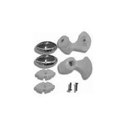 Ricambio Confezione Cuscinetti E Supporti Per Box Novellini R07LUR1 | Bianco