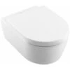 Villeroy & Boch Avento - WC Sospeso Con Sedile SoftClosing, DirectFlush, Bianco Alpino 5656HR01