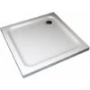 Piatto Doccia Ribassato Quadrato In Abs H 5cm Con Piletta Inclusa 70x70