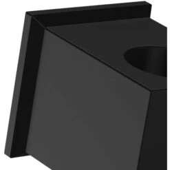 Supporto Doccia Quadrato Nero Opaco In Ottone -Stile Bagno 30351758 3