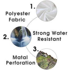 3Pcs / Set Copriwater Antiscivolo Per Vasca Da Bagno Impermeabile -Stile Bagno 30430106 4