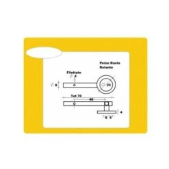 RPB Docce - Ricambio Cuscinetto Box Doccia N° 1 PZ Mod 23 AA Carrello -Stile Bagno 3106602 3