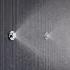 Hudson Reed Como Kit Doccia Con 1 X Nebulizzatore - Ottone Solido Cromato - Ø50 X 42mm -Stile Bagno 3115062 3