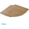 Pedana Doccia In Legno"Bamb�" Per Piatto Semicircolare