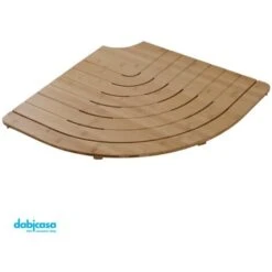 Pedana Doccia In Legno"Bamb�" Per Piatto Semicircolare