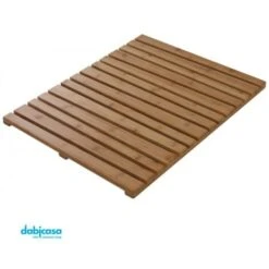 Pedana Doccia In Legno "Bamb�" Per Piatto 54x68