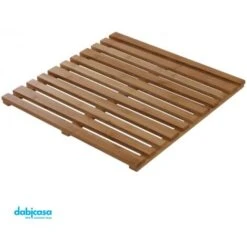 Pedana Doccia In Legno "Bamb�" Per Piatto 50x50