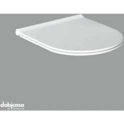 Alice Ceramica "Unica" Coprivaso Soft-close Bianco Lucido