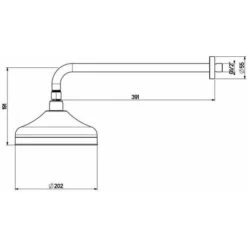 Kit Doccia Termostatico In Colore Cromo Gattoni Orta KT105/27C0.OLD Cromo -Stile Bagno 31853711 4