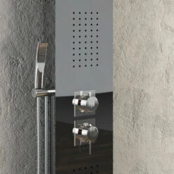 Colonna Doccia 001 Con 4 Funzioni In Acciaio Inox Getto A Cascata Cromo Lucida 7 Colonna Doccia 001 Con 4 Funzioni In Acciaio Inox Getto A Cascata Cromo Lucida -Stile Bagno 32698861 3