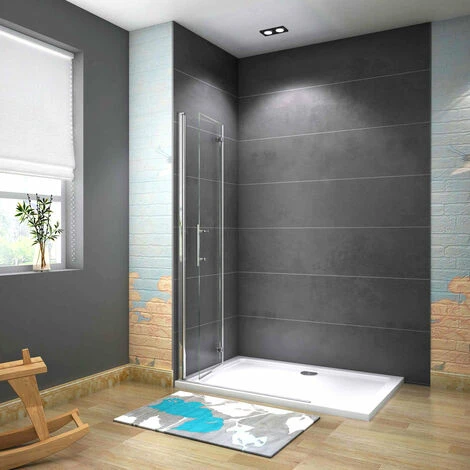 Walk In Parete Doccia Movibile 2 Pannelli Pieghevoli A Libro 65x185 Cm In Cristallo 6 Mm Trasparente Temperato Anticalcare Telaio Cromato Lucido 2 Walk In Parete Doccia Movibile 2 Pannelli Pieghevoli A Libro 65x185 Cm In Cristallo 6 Mm Trasparente Temperato Anticalcare Telaio Cromato Lucido - immagine 2