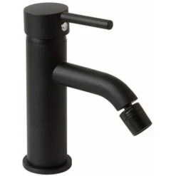 COPPIA DI RUBINETTI PER LAVABO E BIDET NERO OPACO FASSA -Stile Bagno 32809168 3