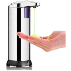 Dispenser Sapone Automatico Infrarossi 250ml Erogatore Sapone Liquido DICTROLUX