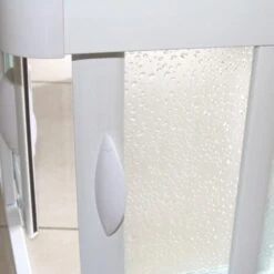 Box Doccia Scorrevole In Acrilico Mod. Venere H 185 70x70 Cm Con Apertura Centrale -Stile Bagno 3308618 3