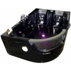 SIMBA Vasca Idromassaggio Modello ORION NERA 180 X 120 Cm -Stile Bagno 3333284 4