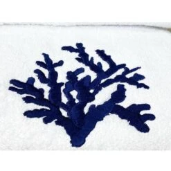 SET Asciugamani CORALLO BLU Puro Cotone Made In Italy 7 SET Asciugamani CORALLO BLU Puro Cotone Made In Italy -Stile Bagno 33366654 3