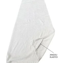 TELO MARE LETTINO In Spugna Di Puro Cotone BEDDY BEACH © Con Tasche MISURA CM. 75 X 190 E Zaino SPIAGGIA Tortora -Stile Bagno 33601784 5