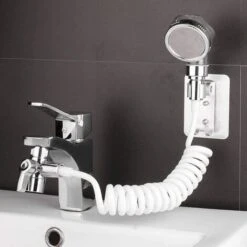 Doccia A Mano Doccetta Portatile Lavandino Con Pietre Anticalcare -Stile Bagno 33909643 3