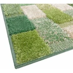 Tappeto Bagno Moderno Soffice Antiscivolo Assorbente Scendiletto Doccia 100% Made In Italy Verde - 50x80 Cm -Stile Bagno 34057141 3