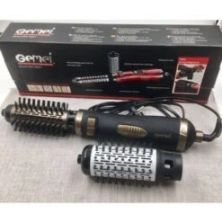 Trade Shop - Spazzola Piastra Rotante Elettrica Asciugacapelli Boccoli Capelli Mossi Gm-4827
