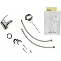 RUBINETTO MISCELATORE PER BIDET MONOCOMANDO CROMATO ENTER -Stile Bagno 35075612 5