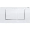 Placca Di Comando Geberit Twinline 30 Per Risciacquo A Due Quantità Bianco 115.899.KJ.1